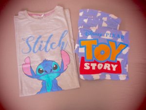 stitch nightshirt toy story pj's