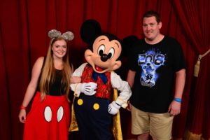 meeting mickey mouse