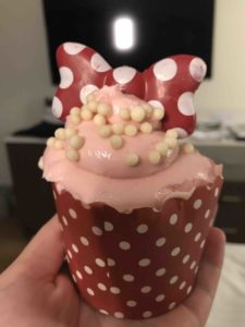 minnie cupcake